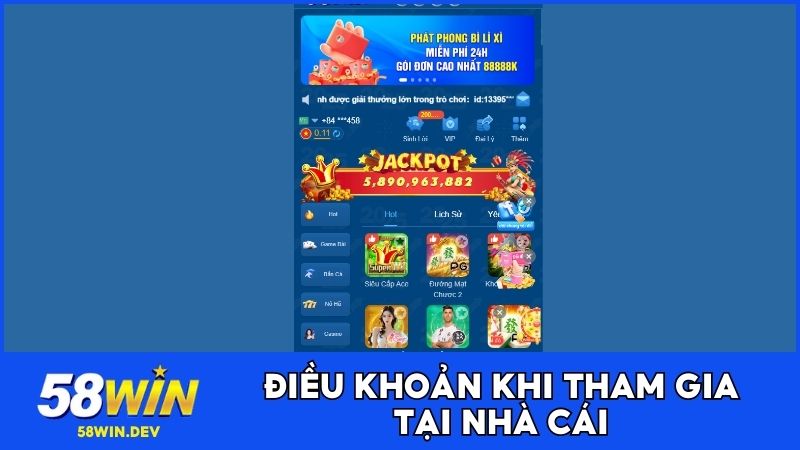 Điều khoản cụ thể khi cá cược tại nhà cái