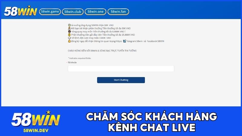 Kết nối với nhà cái dễ dàng qua kênh live chat