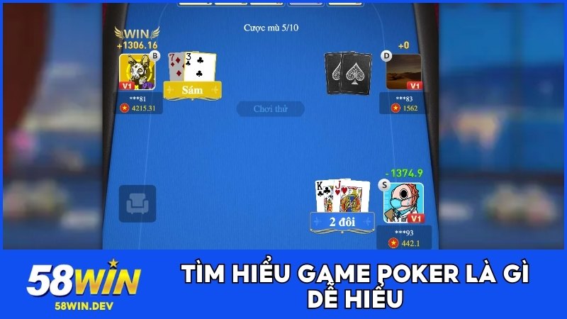 Tìm hiểu game Poker là gì dễ hiểu